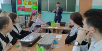 Агрокласс в Старом Мокшино: Встреча с учениками - Аксубаевский район