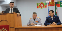 Сегодня глава района Алмаз Мингулов принял участие в торжественном мероприятии, посвящённом Дню сотрудника органов внутренних дел Российской Федерации - Аксубаевский район