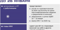 Платежи и отчетность не застанут ☃️  врасплох после праздников — в помощь новый Календарь предпринимателя от Корпорации МСП - Аксубаевский район